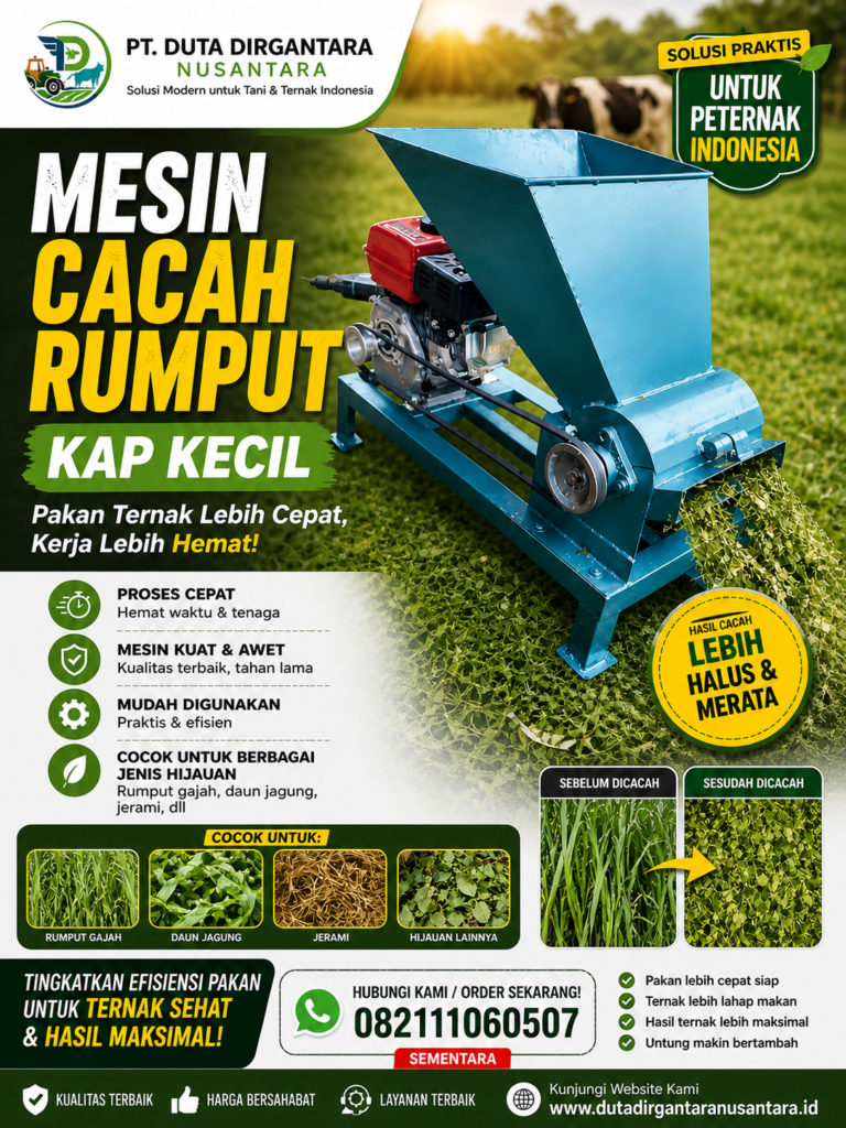 mesin cacah rumput